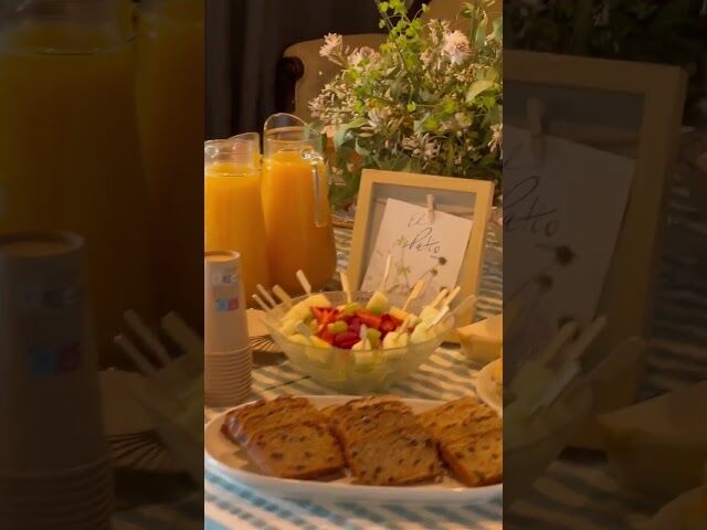 Mesa merienda
