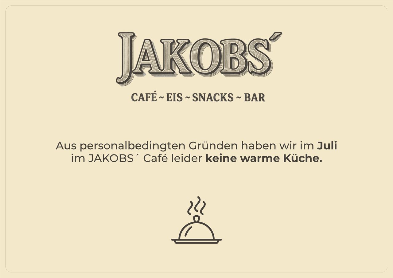 Warme Küche geschlossen .