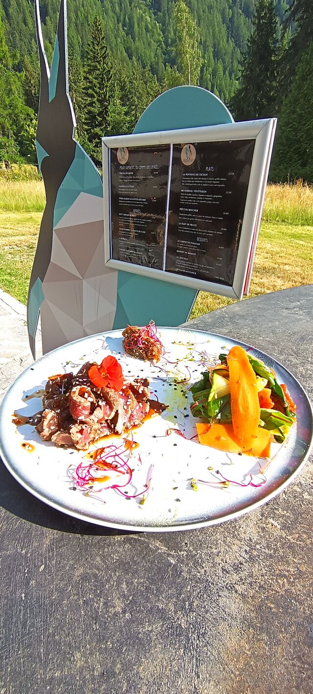 LE TATAKI DE BOEUF AUX SAVEURS D'ASIE