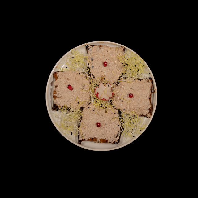 Baklažány s vlašskými orechmi