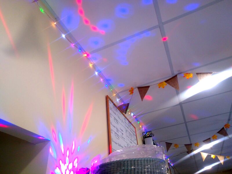 Y hemos montado una fiesta bien buena de dos en dos y con toda la seguridad 