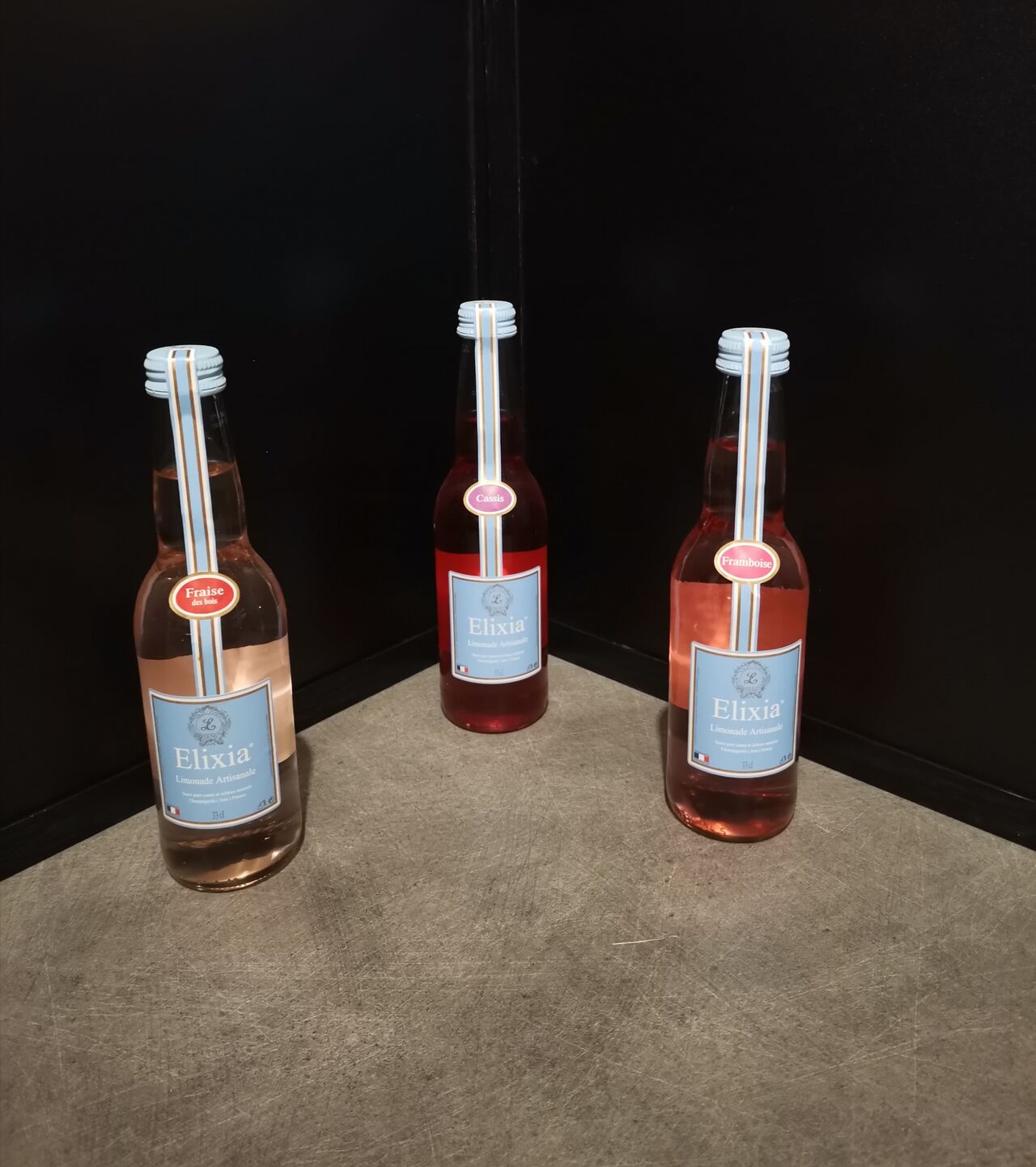 Elixia 33cl différents parfums=2.40€ 