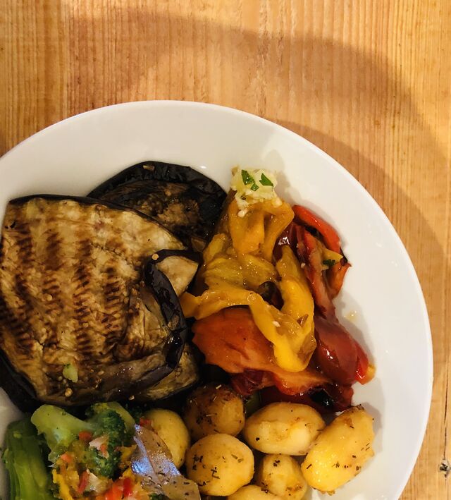 Une option végetarienne