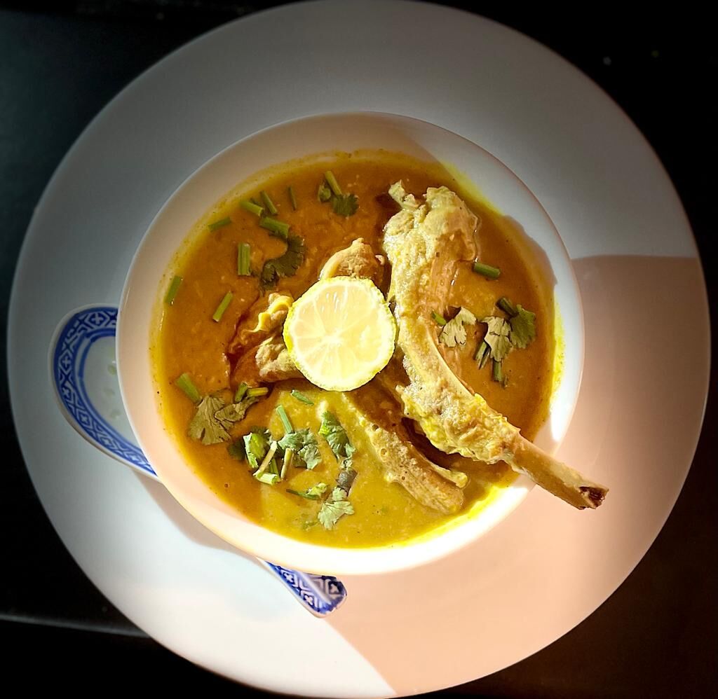 Halim - soupe côte d'agneau et céréale aux épices