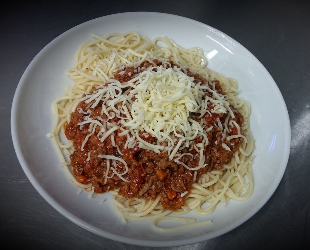 Spaghettis à la bolognaise