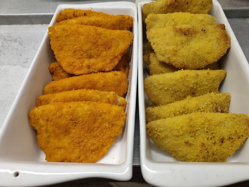 Cordons bleus maisons nature où ketchup . 