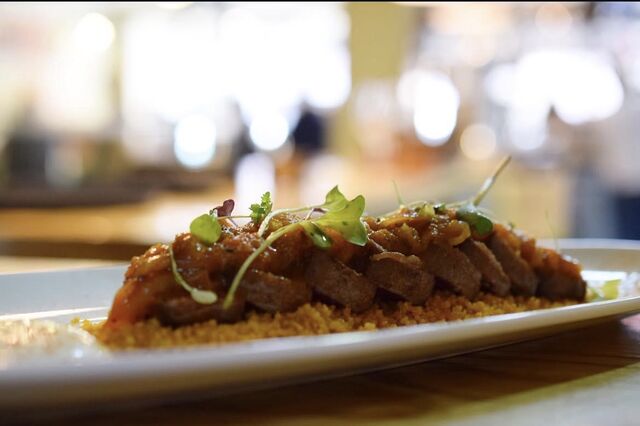 Atún Barbateño con Couscos 