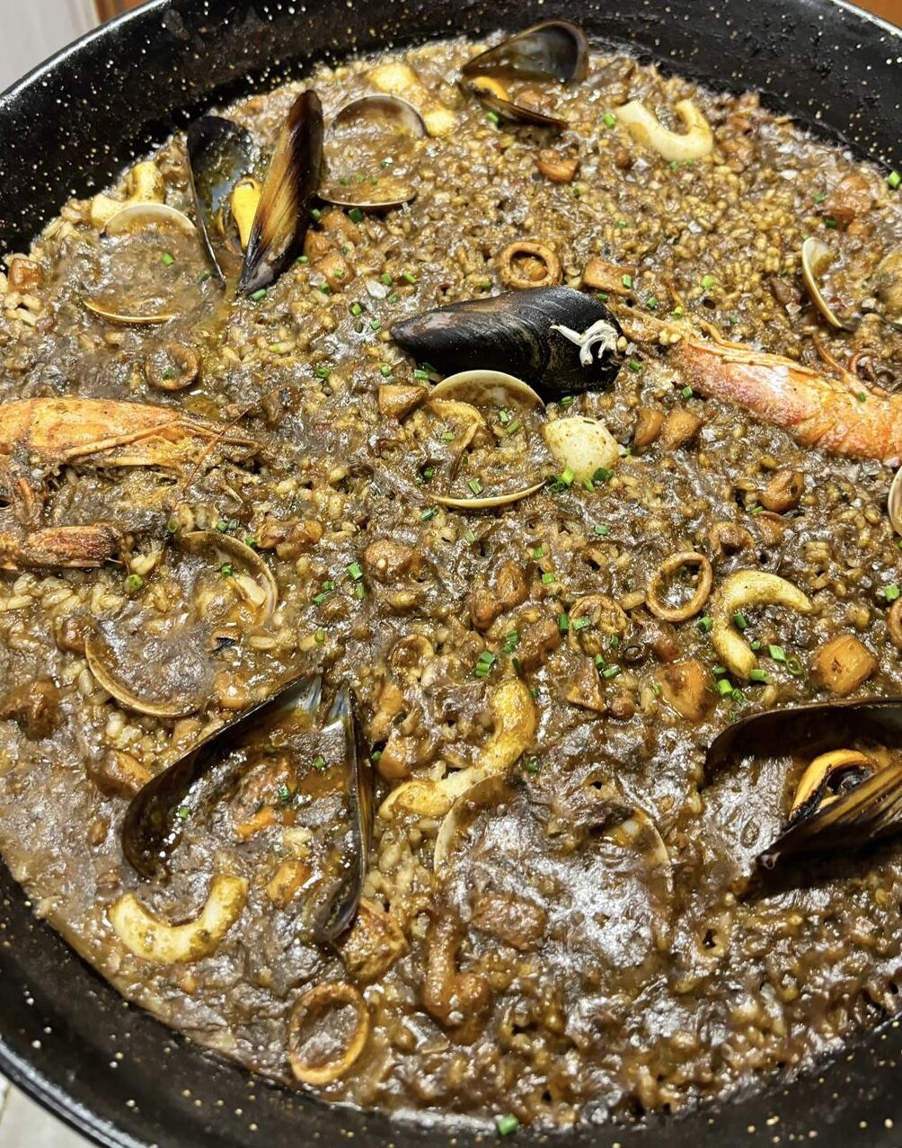 Paella de mariscos