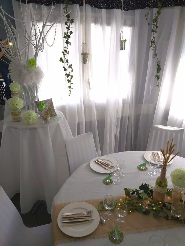 Location housse de chaise
location vase martini
Location pieds et fond rideau 