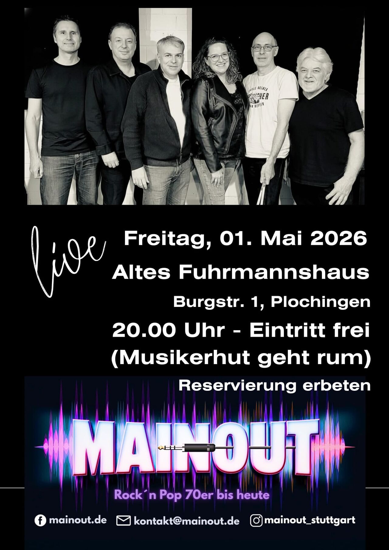 "MAINOUT" am Freitag, 01.05.2026