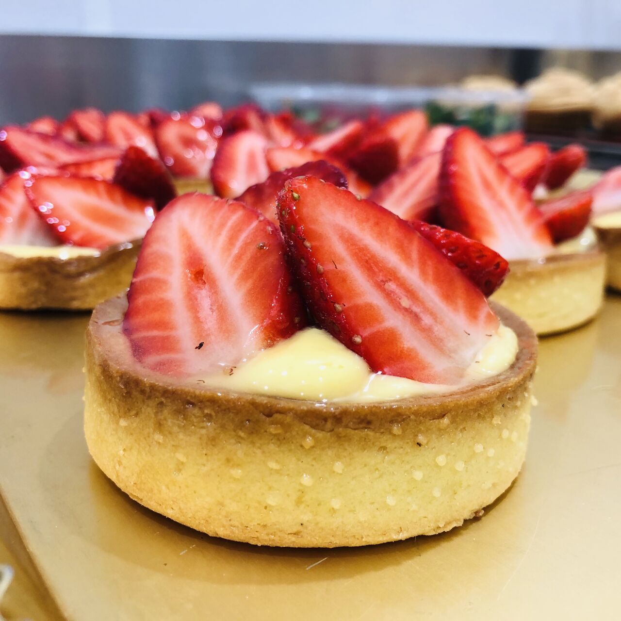 Tartellette alle fragole