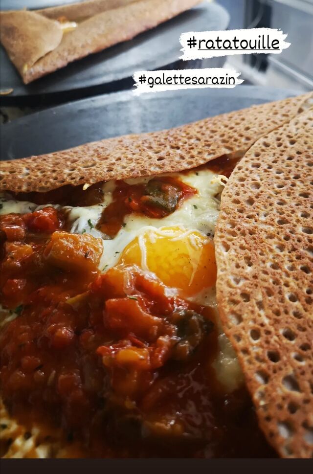 Galette Ratatouille aux saveurs méditerranéennes