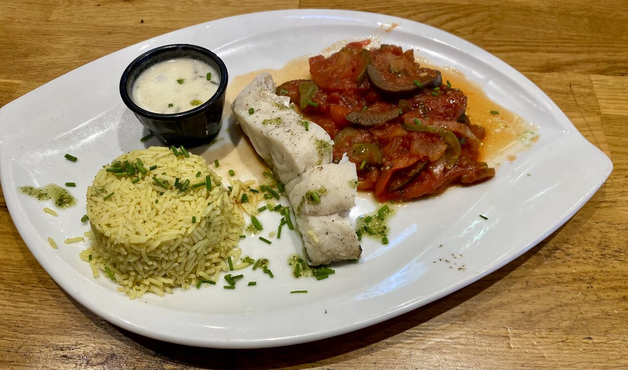 Filet de lieu, crème d’aneth