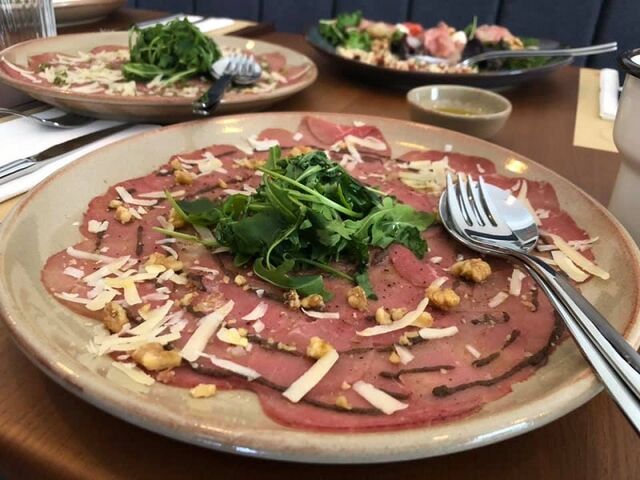 Já conhece o nosso carpaccio de novilho??