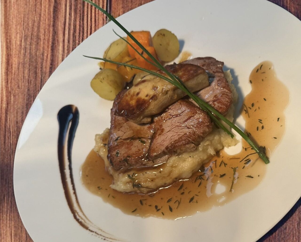 Médaillon de veau rossini