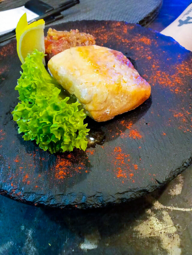 Стейк лосося 