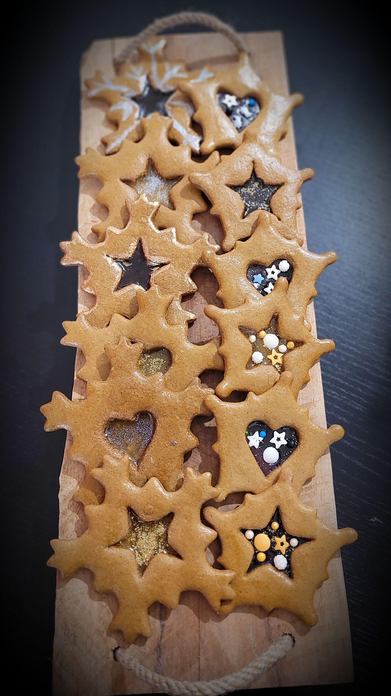 Vitrážové perníčky