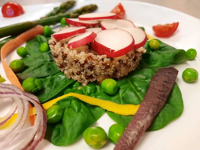 Entrée fraîche d'été