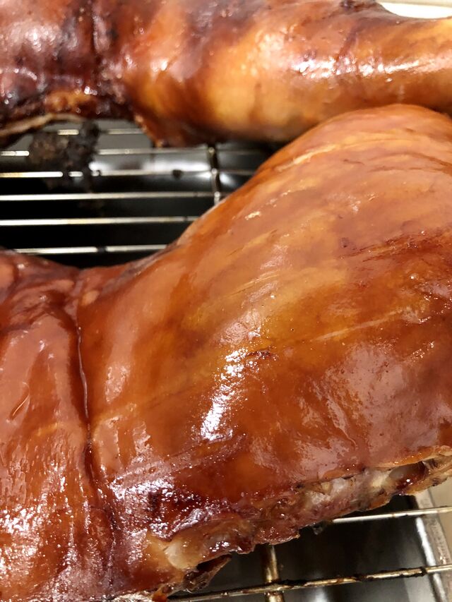 Cochon de lait au four