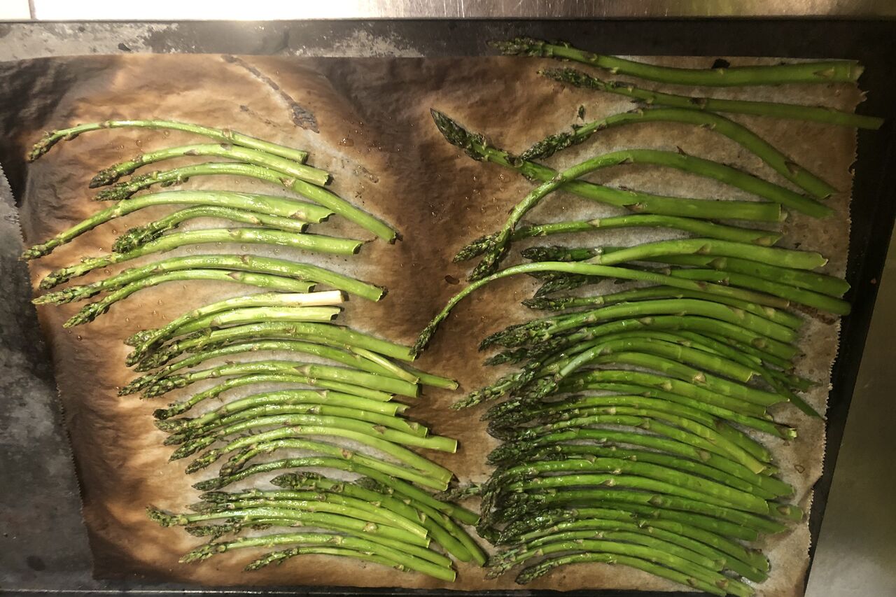 Le retour des asperges vertes