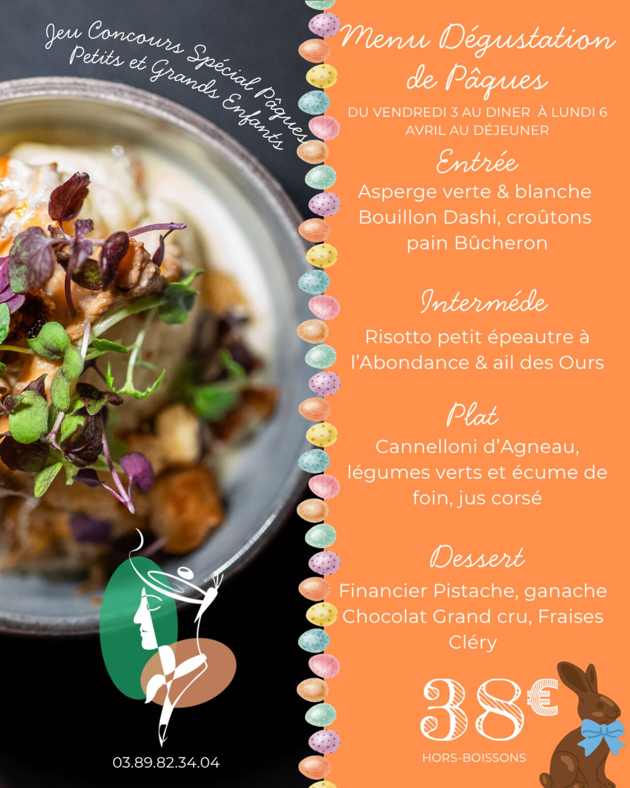 Menu de Pâques