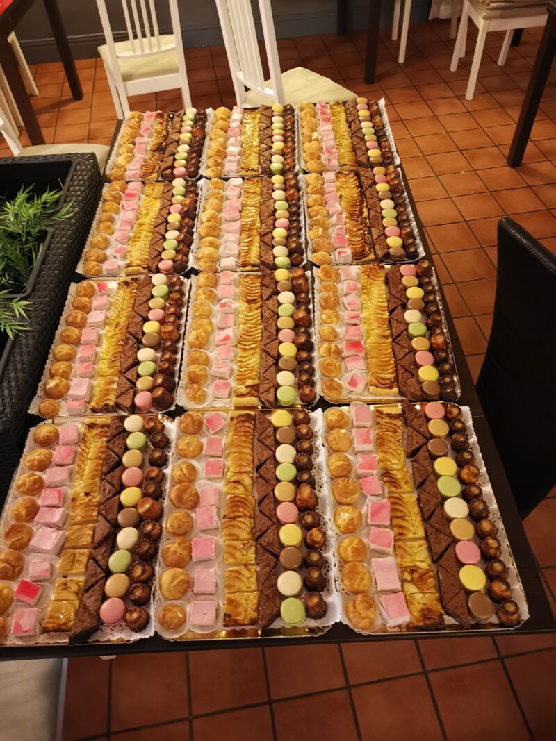 Assortiment de lunchs sucrés