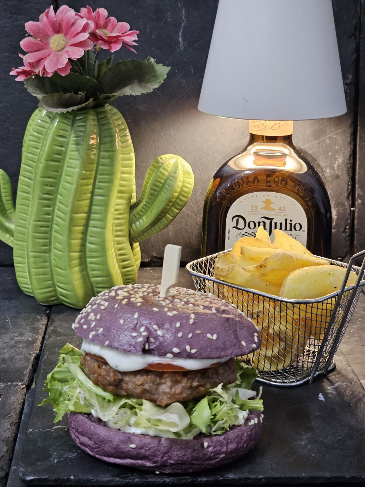 HAMBURGUESA VEGETAL