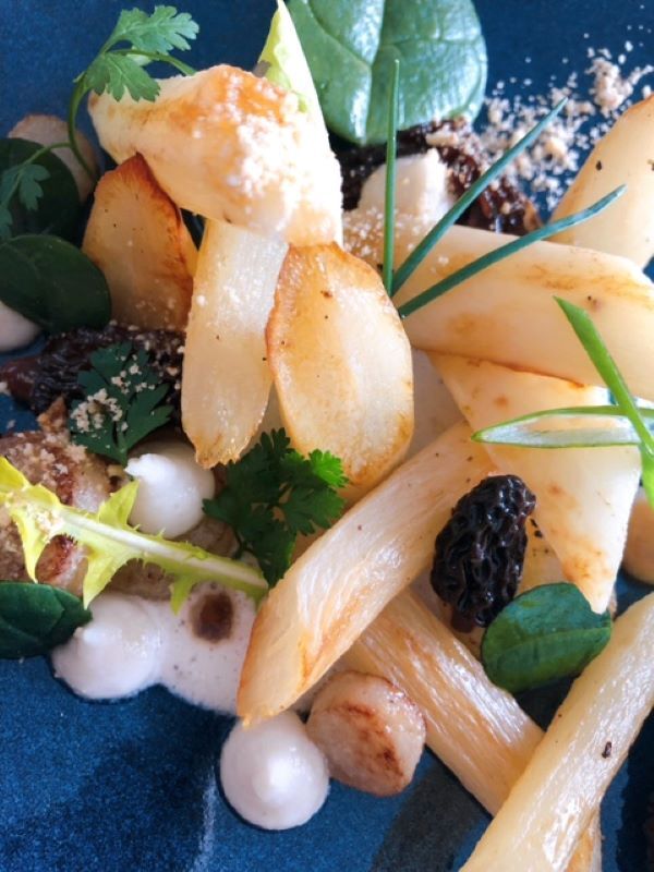 Assiette 100% végan.