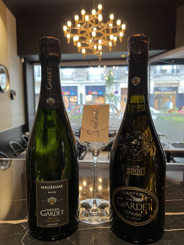 A découvrir à la coupe !!! Champagne Gardet Chigny les Roses