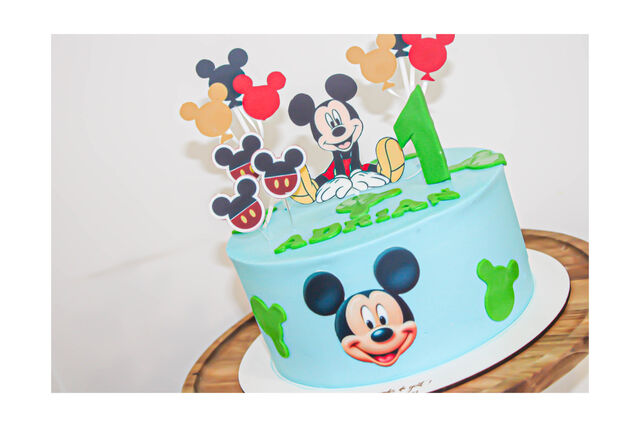 Gateau mickey mouse