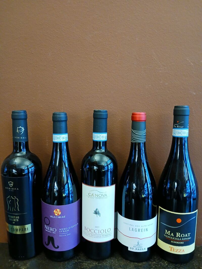 LA NOSTRA VARIETA' DI VINI