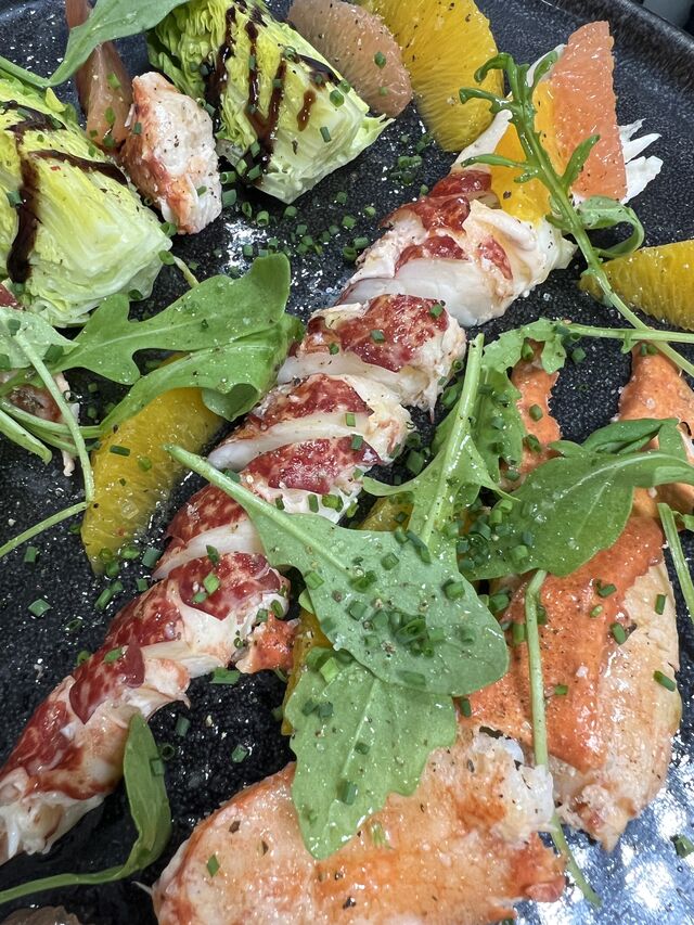 La Salade de Homard et Agrumes