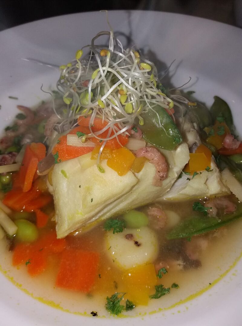 Kabeljauw à la nage