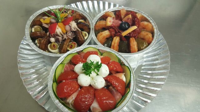 plateaux d'antipasti