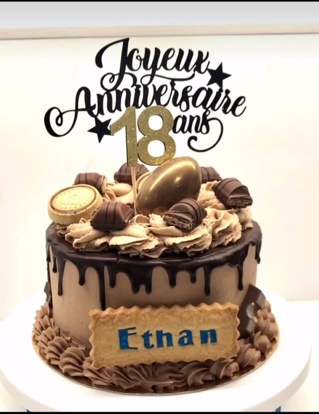 Layer cake kinder Gourmand - sur commande