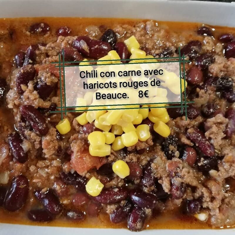 Plat du 03 juillet 2021
Chili con carne