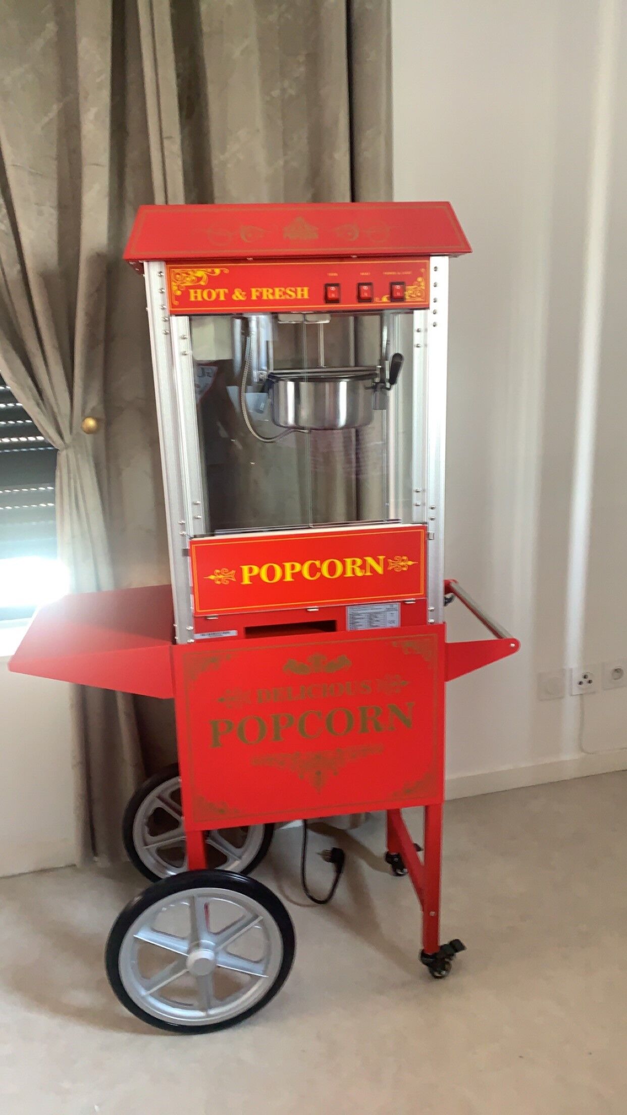 Machine à pop corn