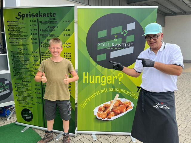 Der 1. Soul Kantine Kunde