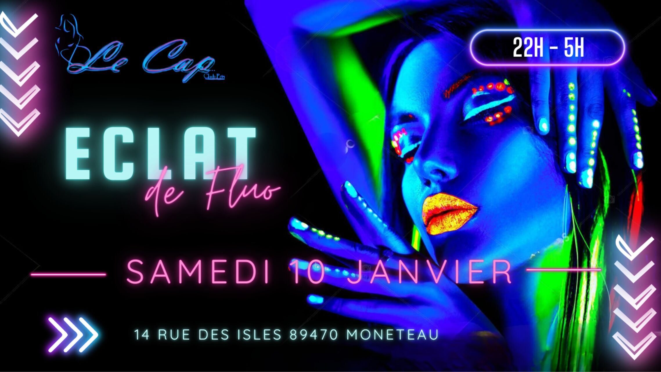 Eclat de Fluo - Samedi 10 janvier