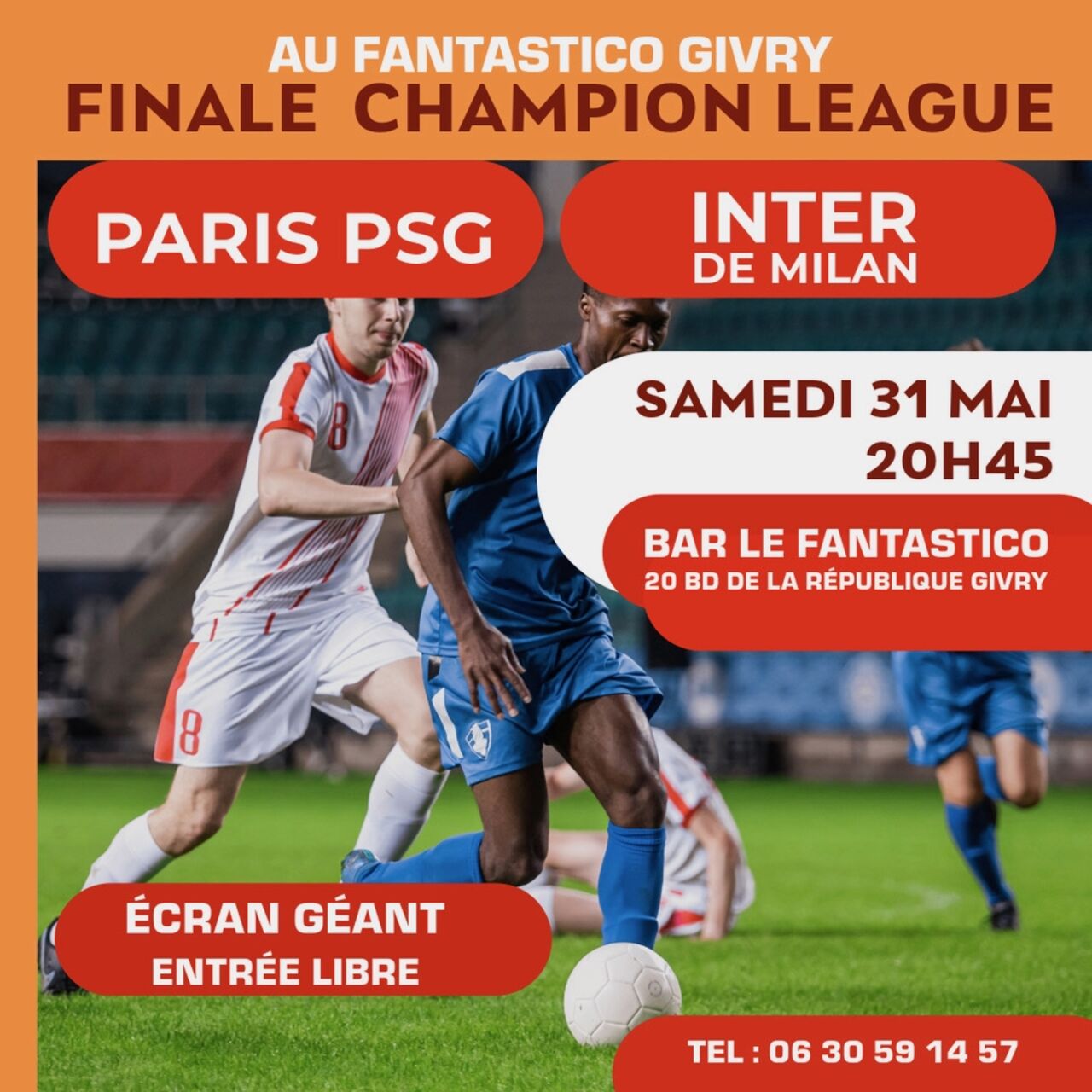 Finale Foot Champion League PSG / Inter Milan 31 Mai 25 à 20 h 45