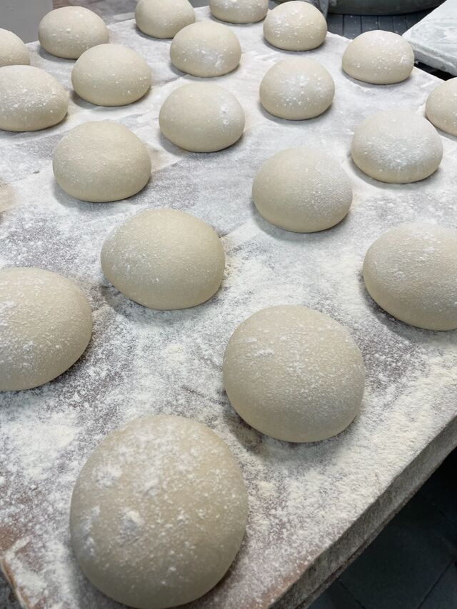 Boulage de nos pains kebab 