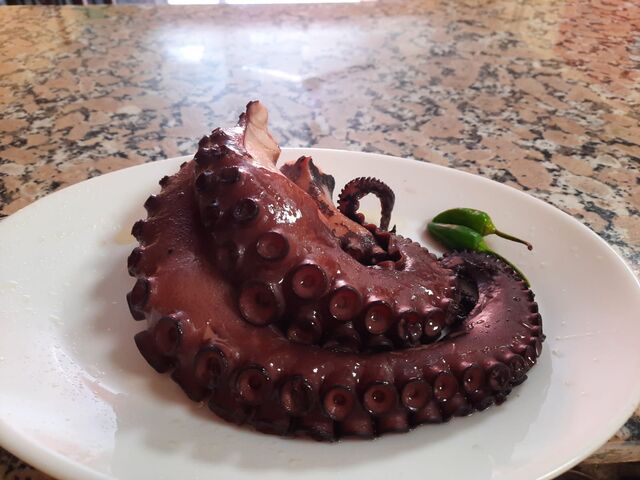 Pulpo a la canaria