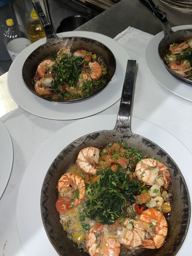 Hummerkrabben-Pfanne