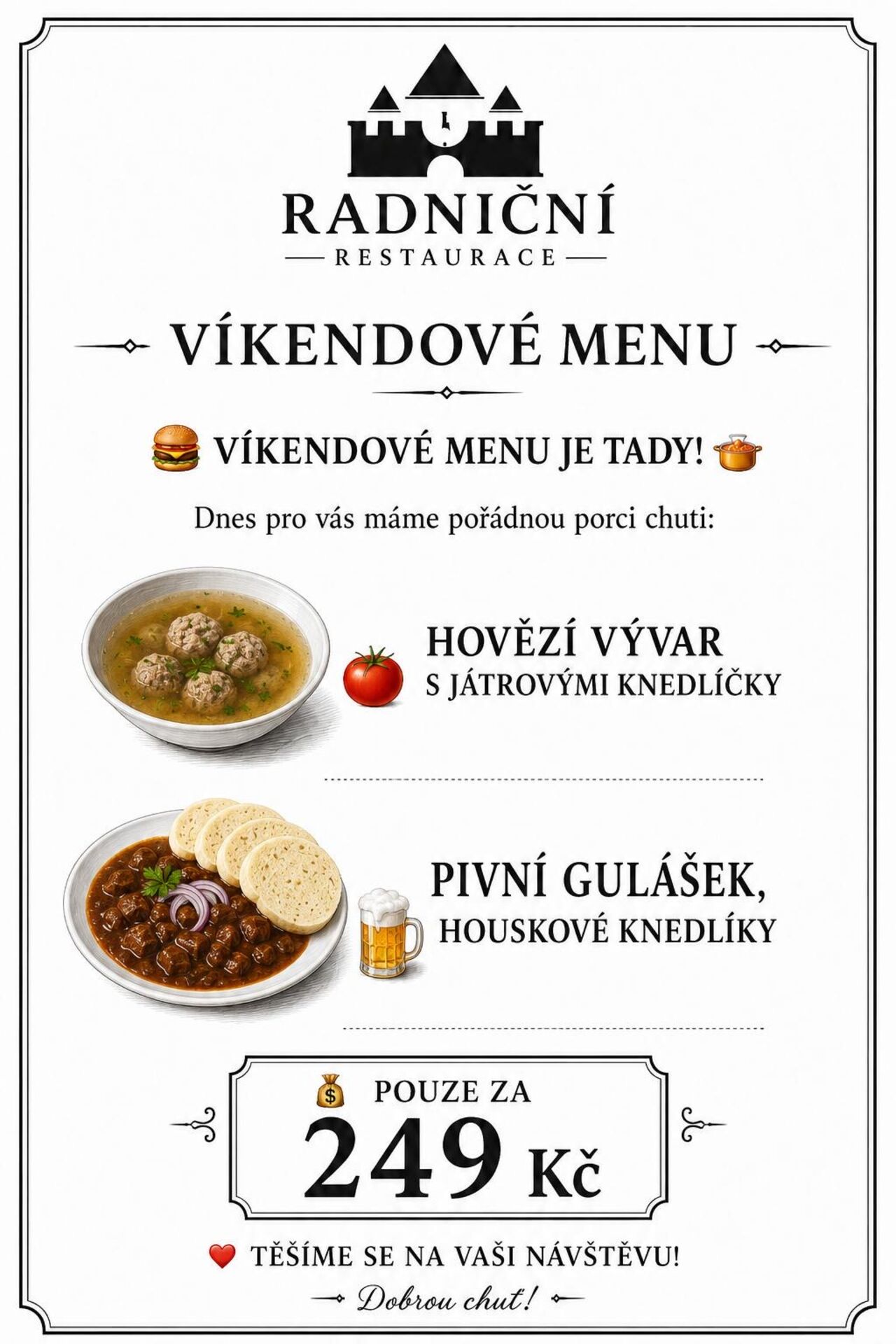 Víkendové menu