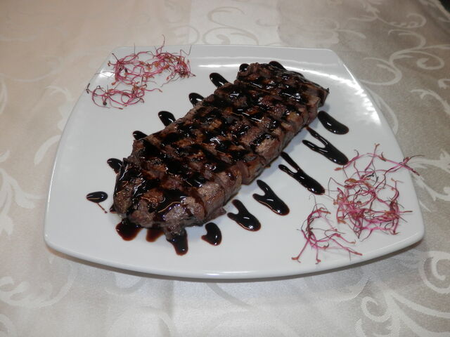 Tagliata all'aceto balsamico