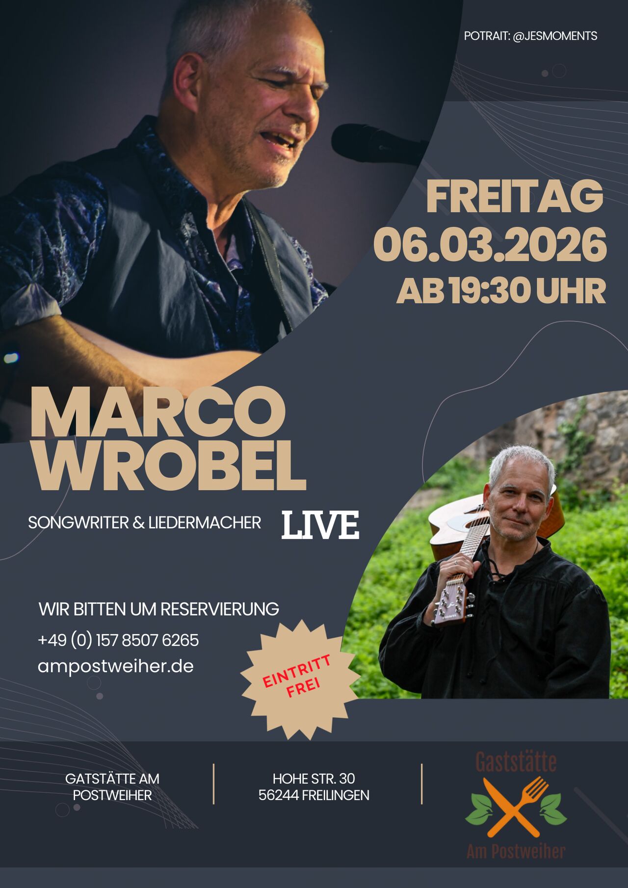 Live Musik mit Marco Wrobel