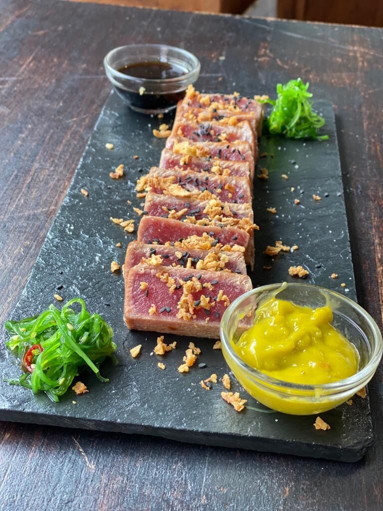 Takaki de atún rojo. 