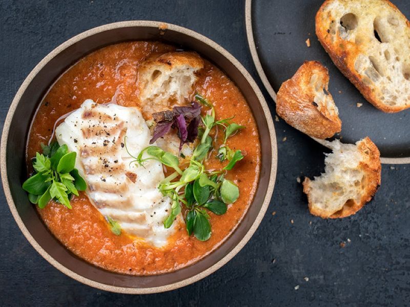 DOS DE LIEU SOUPE DE POISSON