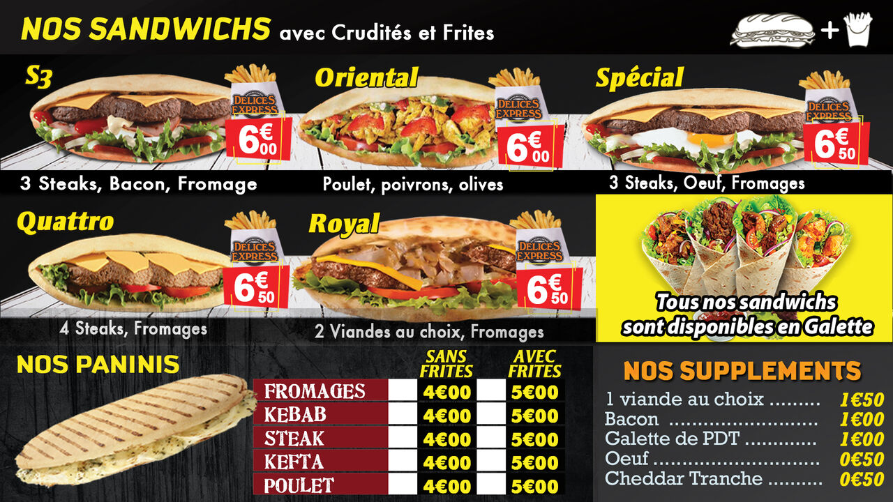 Nos Sandwichs