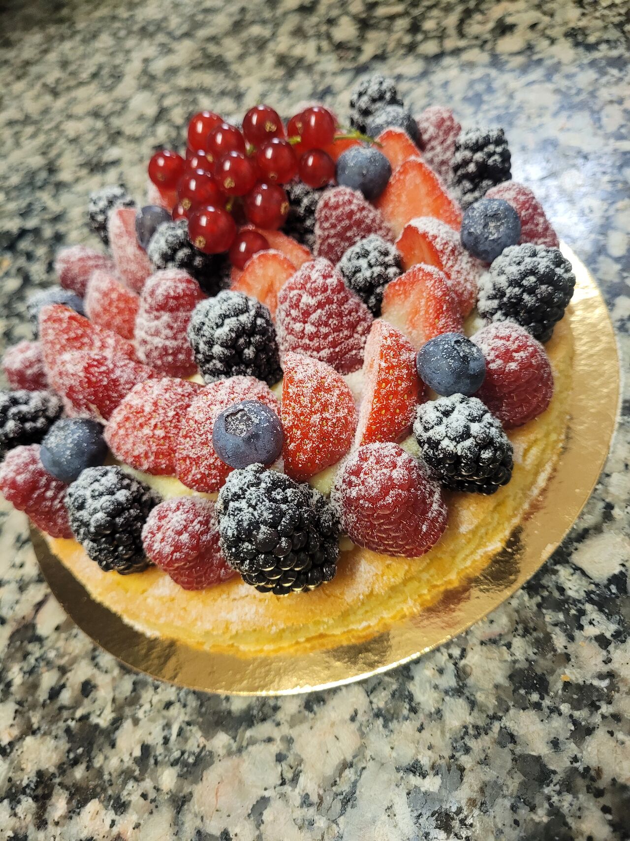 LA TARTE FRUITS ROUGES 6 personnes